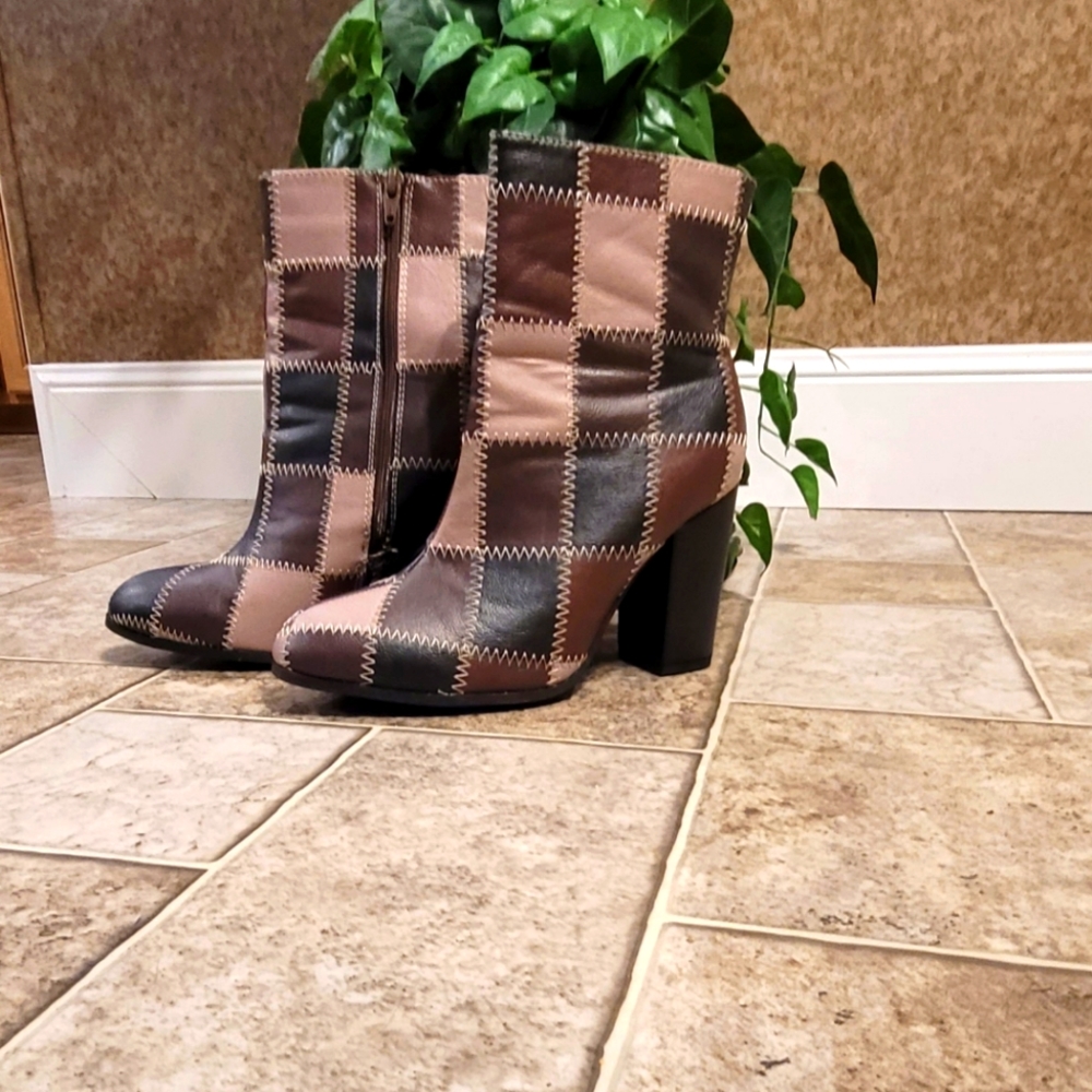 Cato - Patch Boots